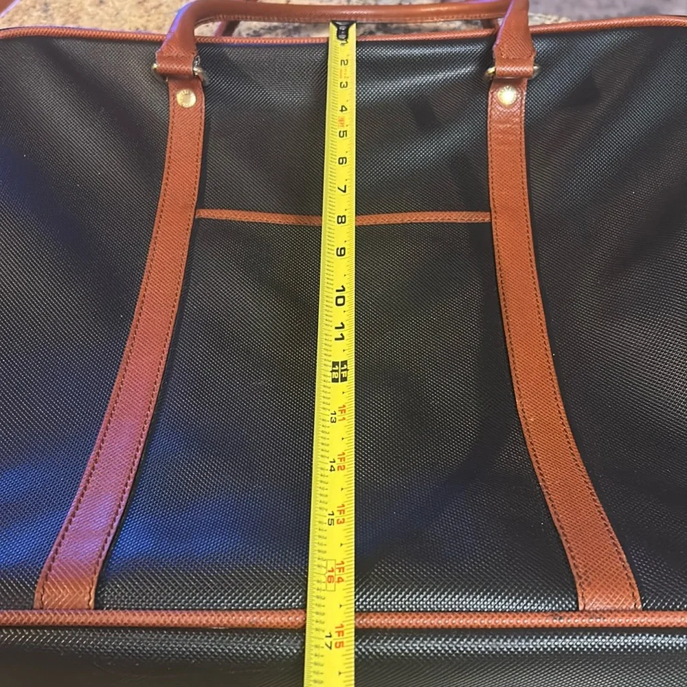 Vintage Bottega Veneta textured leather garment bag
